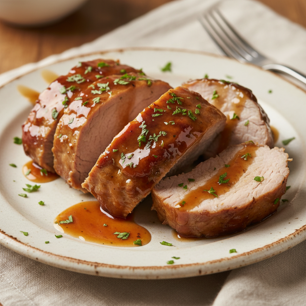 Serving suggestions for Slow Cooker Pork Tenderloin