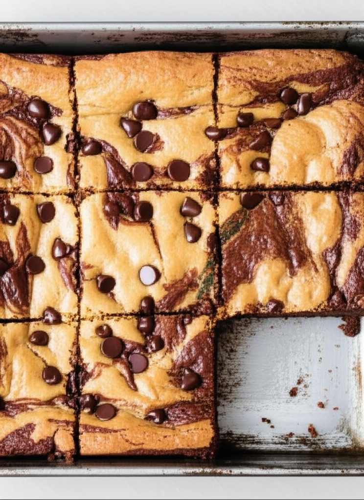 Chocolate Chip Cookie Brownies dessert