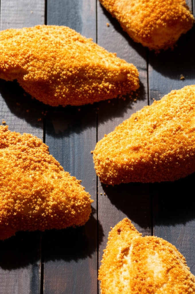 Juicy oven baked chicken breasts served fresh