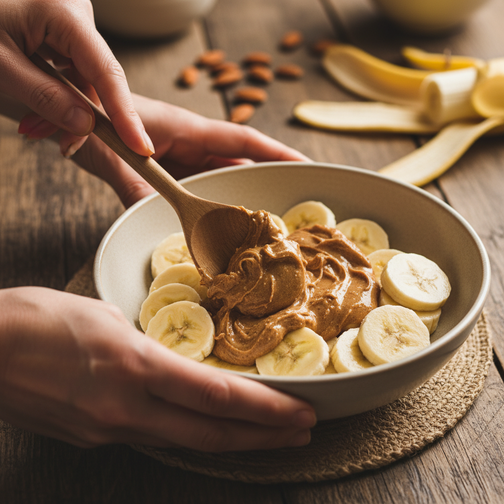 Almond Butter with Banana