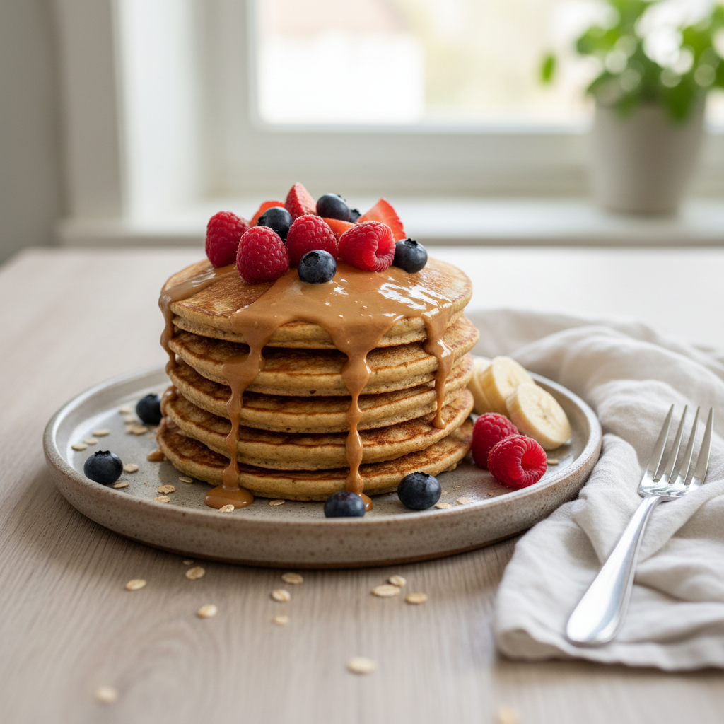 Healthy cooked mozzarella omelet