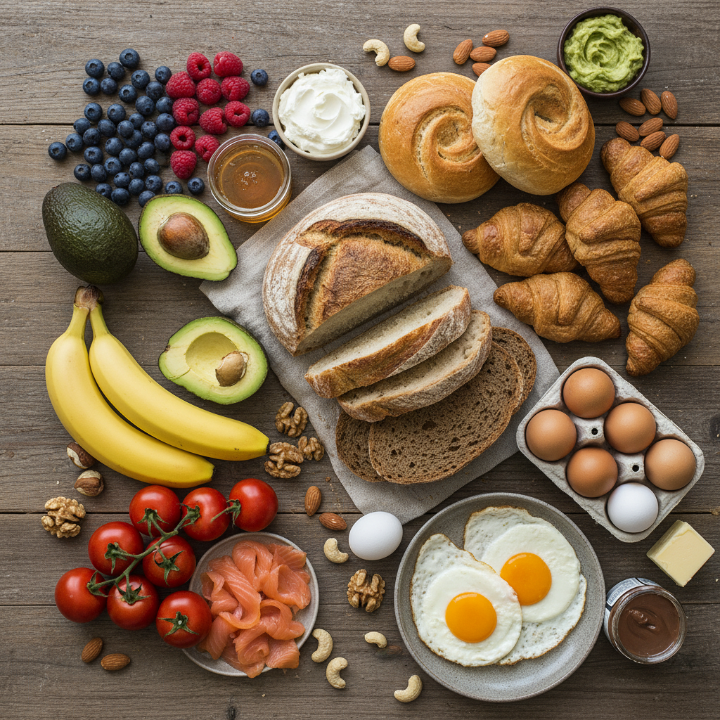 Toast recipe ideas and ingredients