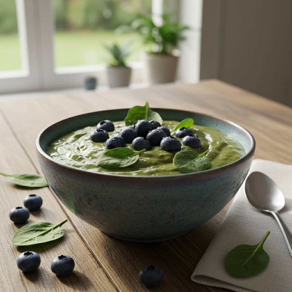 Blender and smoothie preparation