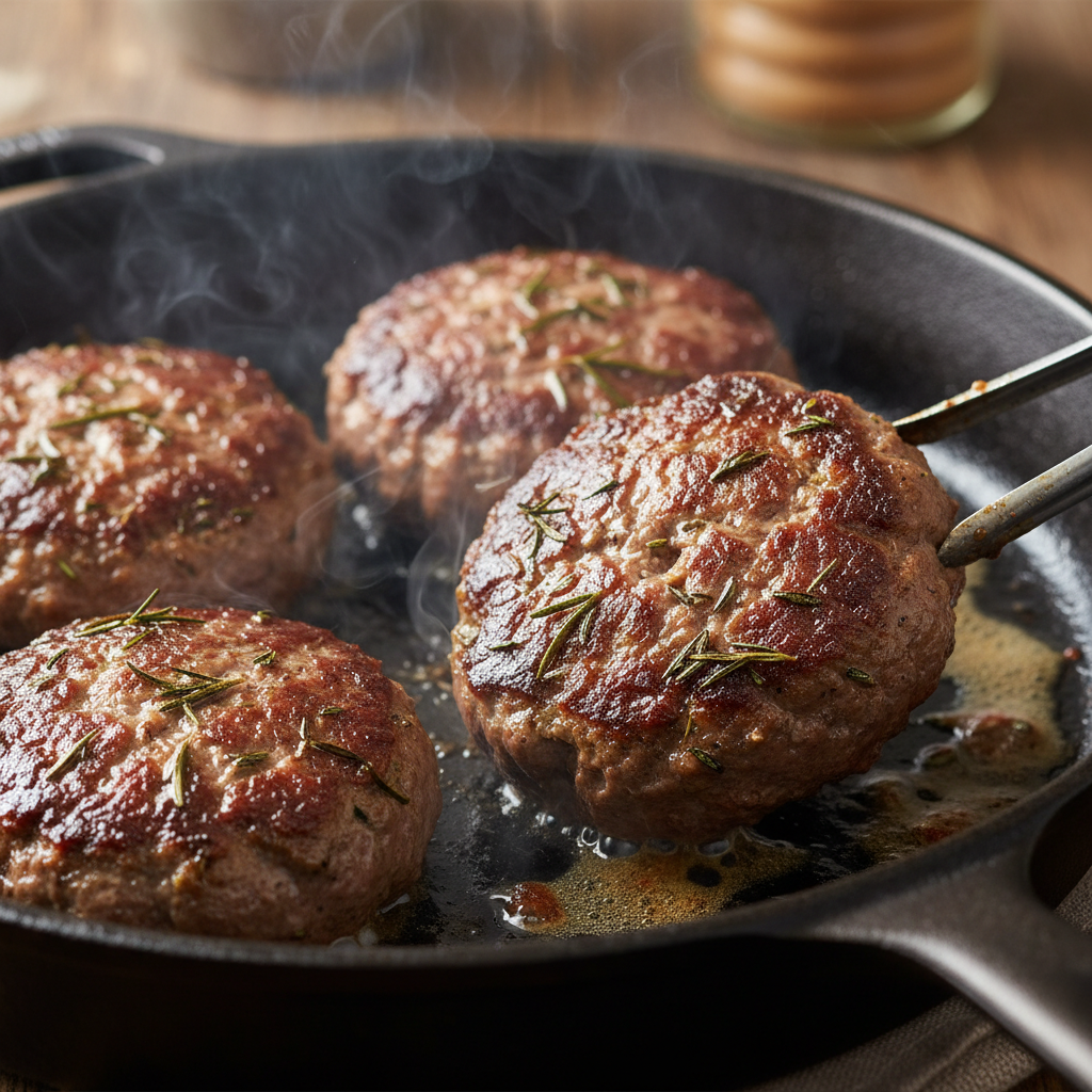 Old School Pizza Burgers
