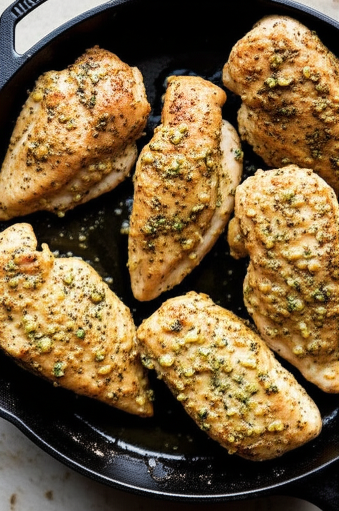 Delicious Garlic Butter Baked Chicken Breast