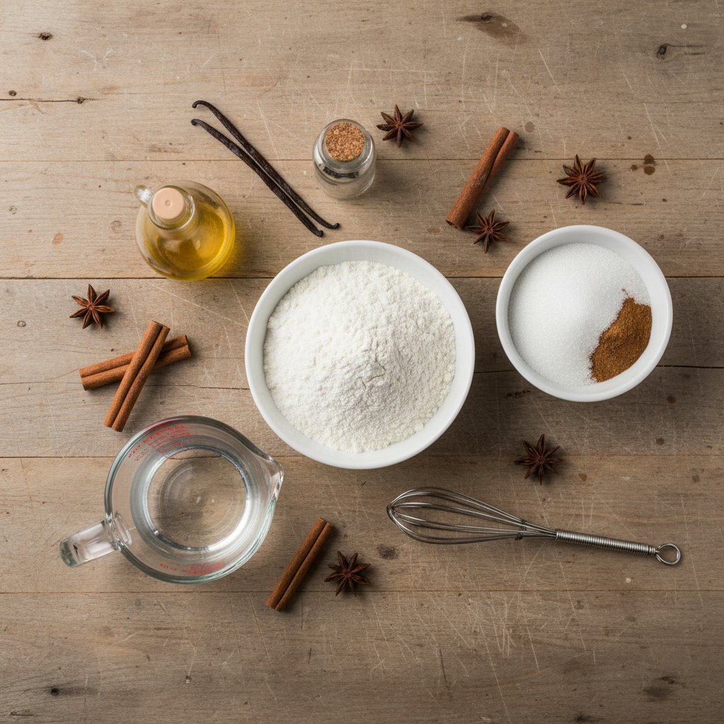 Ingredients for Churros Poppers