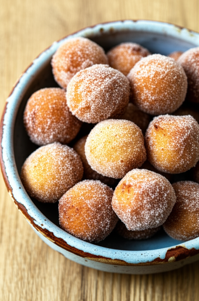 Churros Poppers snack